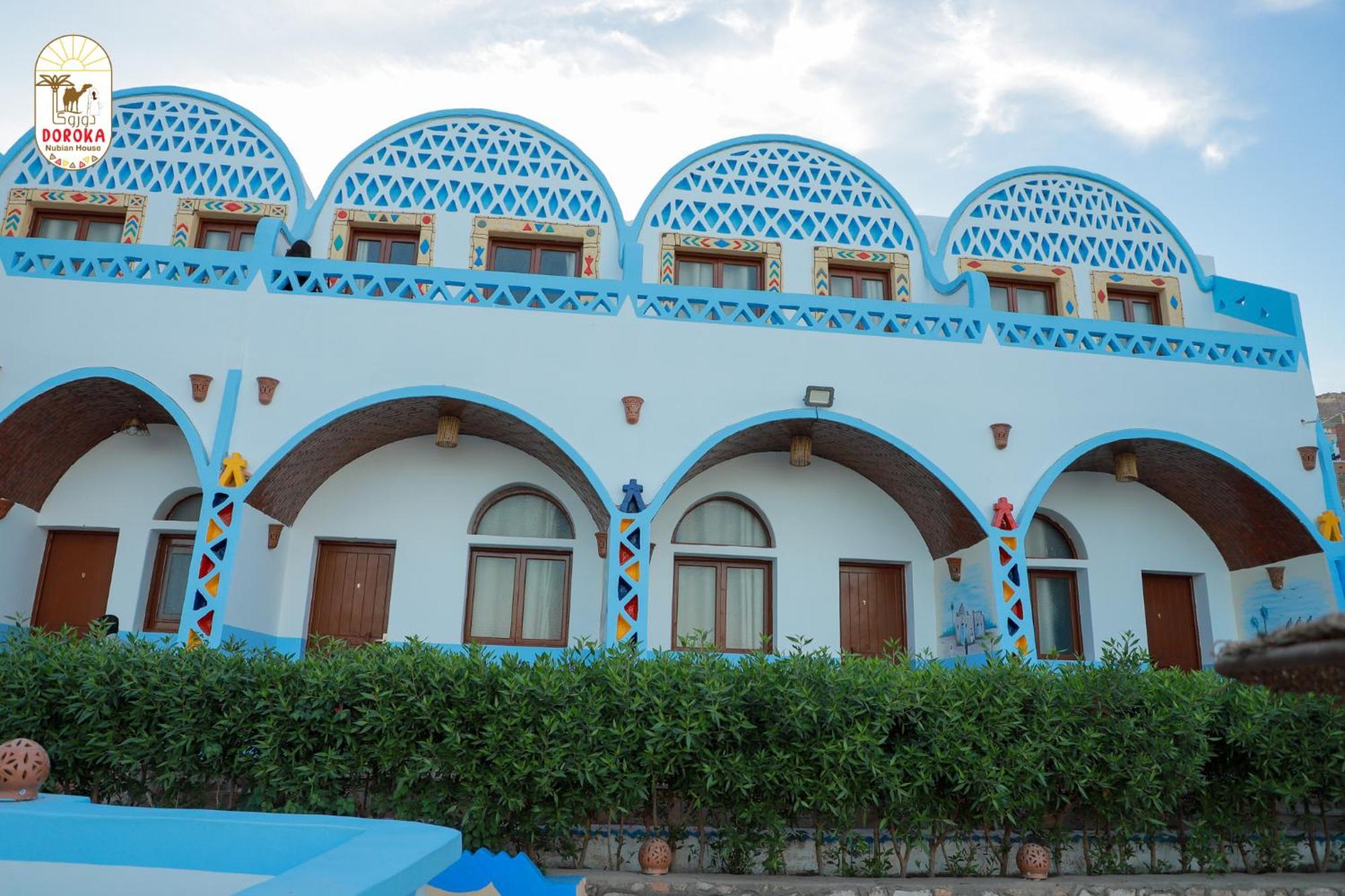 Doroka Nubian House Hostel Aswan Bagian luar foto