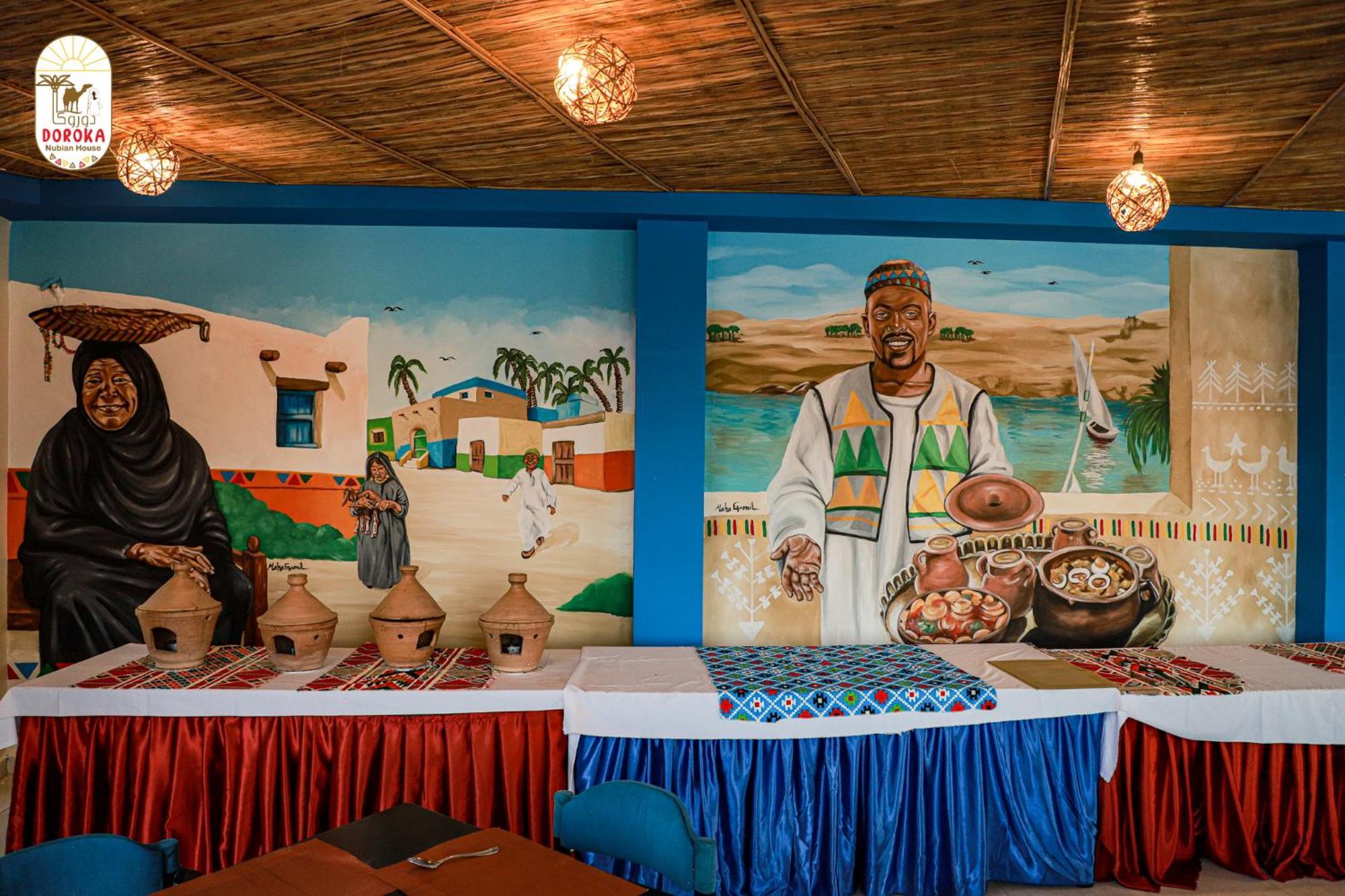 Doroka Nubian House Hostel Aswan Bagian luar foto