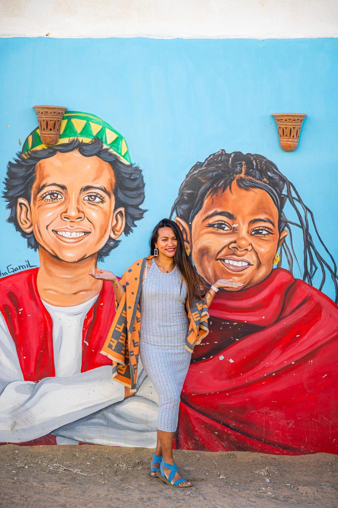 Doroka Nubian House Hostel Aswan Bagian luar foto