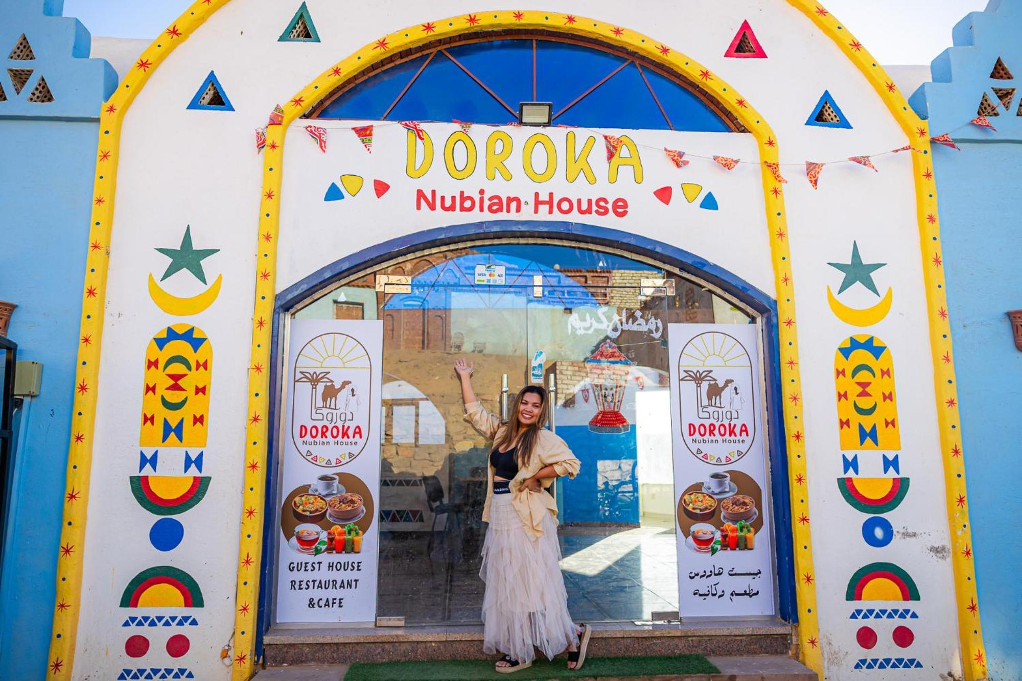 Doroka Nubian House Hostel Aswan Bagian luar foto